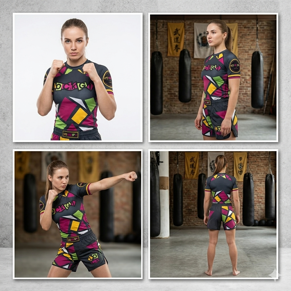 SUBLIMATED RASH GUARD