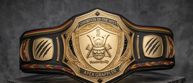 Apex Grappler Championship Belt