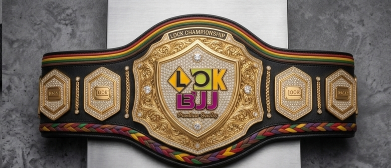 LOKBJJ Gold Championship Belt
