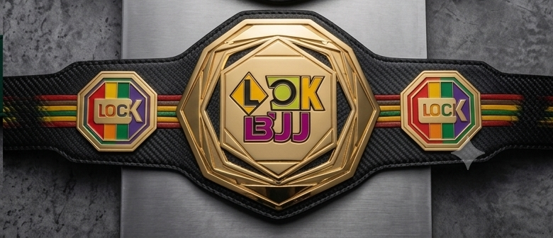 LOK BJJ Pride Championship Belt