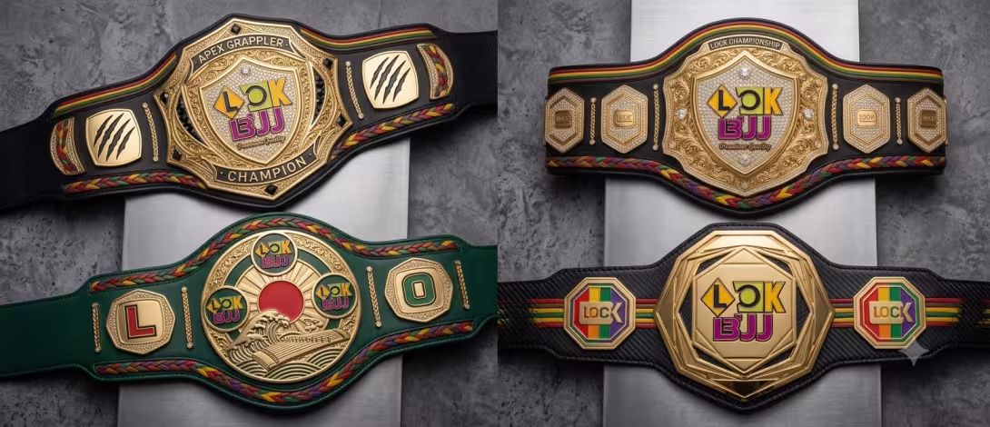 CHAMPION GOLD BELTS